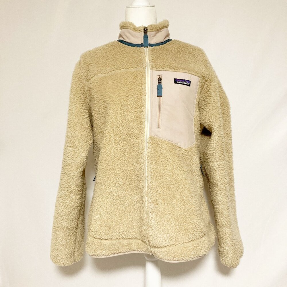 Patagonia Classic Retro-X Sherpa Fleece Jacket Size L Dark Natural Full Zip